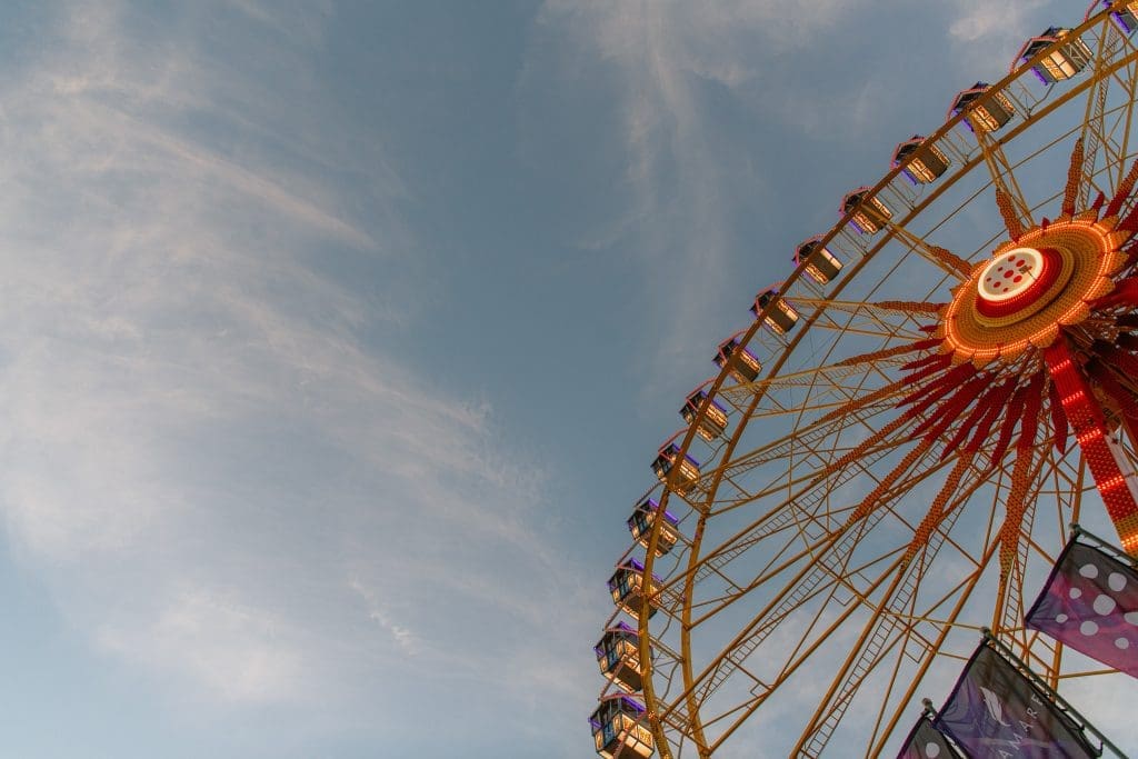 ferris wheel dawn